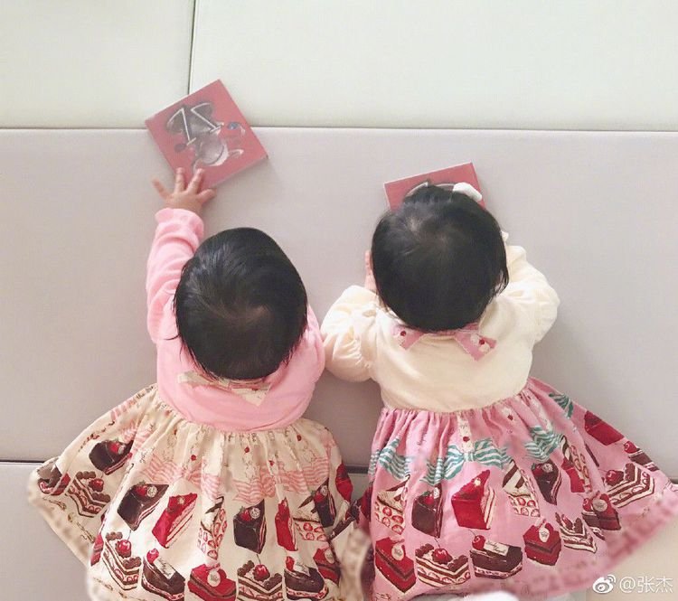一向非常保护一对双胞胎女儿的张杰，却在北京演唱会上播出女儿们与爸爸的奶音合唱，给粉丝带来惊喜。