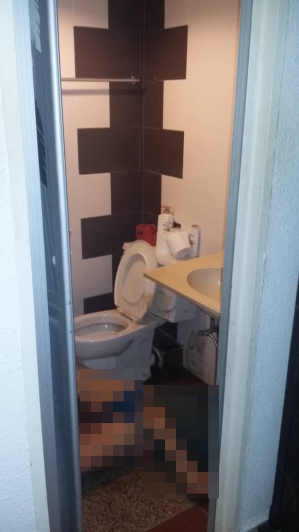 独居加拿大籍男子，被发现在峇都丁宜一间公寓单位的厕所内暴毙已多日。