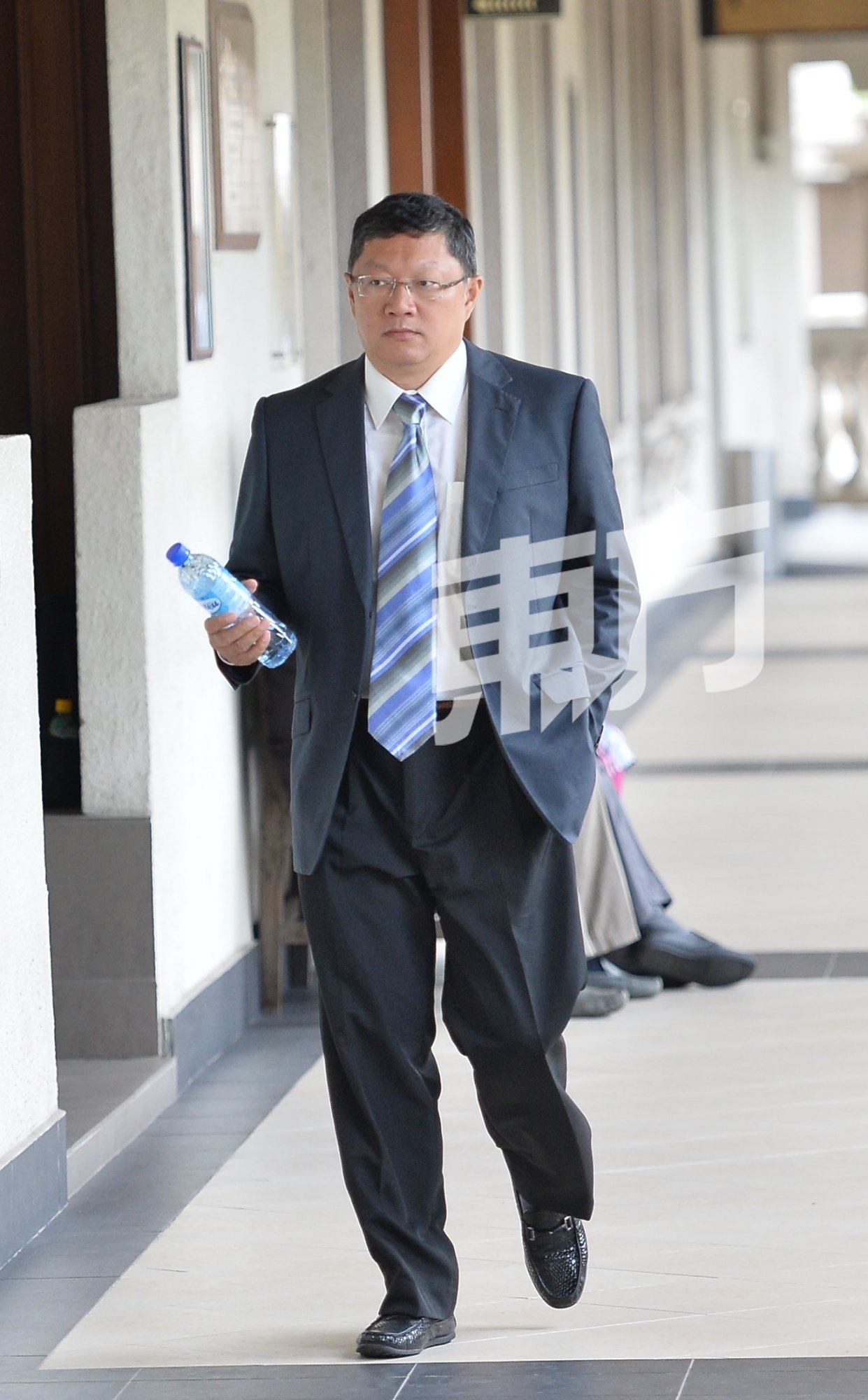 大马国家跳水队前总教练杨祝梁以辩方证人的身份出庭供证。