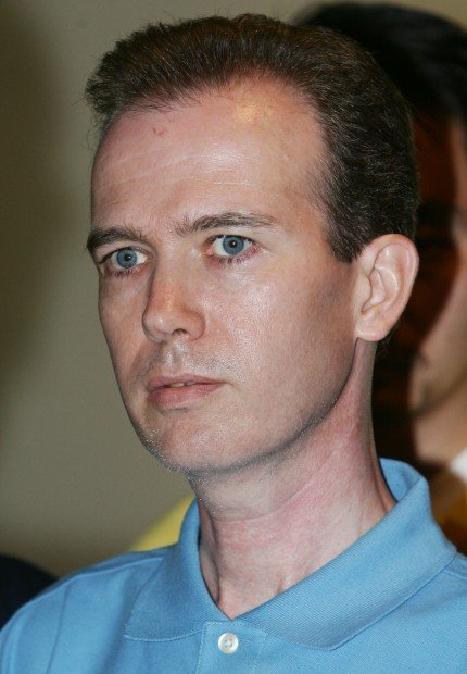 41岁的John Mark Karr于2006年写信自认是杀死拉姆齐的凶手，情况跟日前在狱中自首的Gary Oliva一样，两人同属娈童犯。（图片：网络摄取）