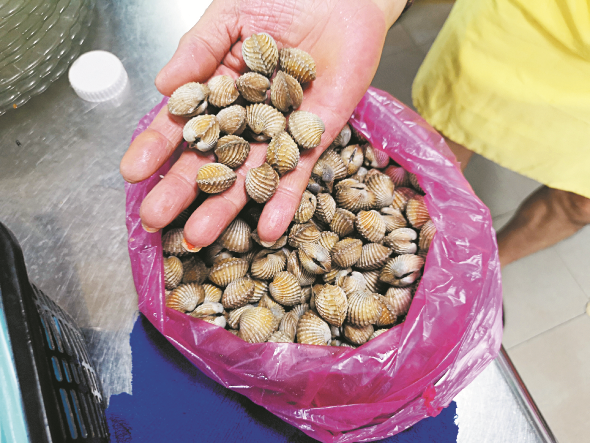 Stall owners complained that, with the increasing price of blood cockles and its smaller size, it is harder to look for them in the Char Kuey Teow because they contracted into smaller once fried.