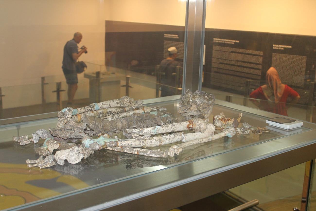 玲珑考古博物馆展示的霹雳人骨骸，是镇馆之宝。根据考古资料，迄今逾有1000至1100万年，是名男性，身高154至160公分，享年40至45岁。