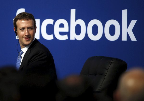 面子书执行长兼创办人祖克柏（Mark Zuckerberg）。