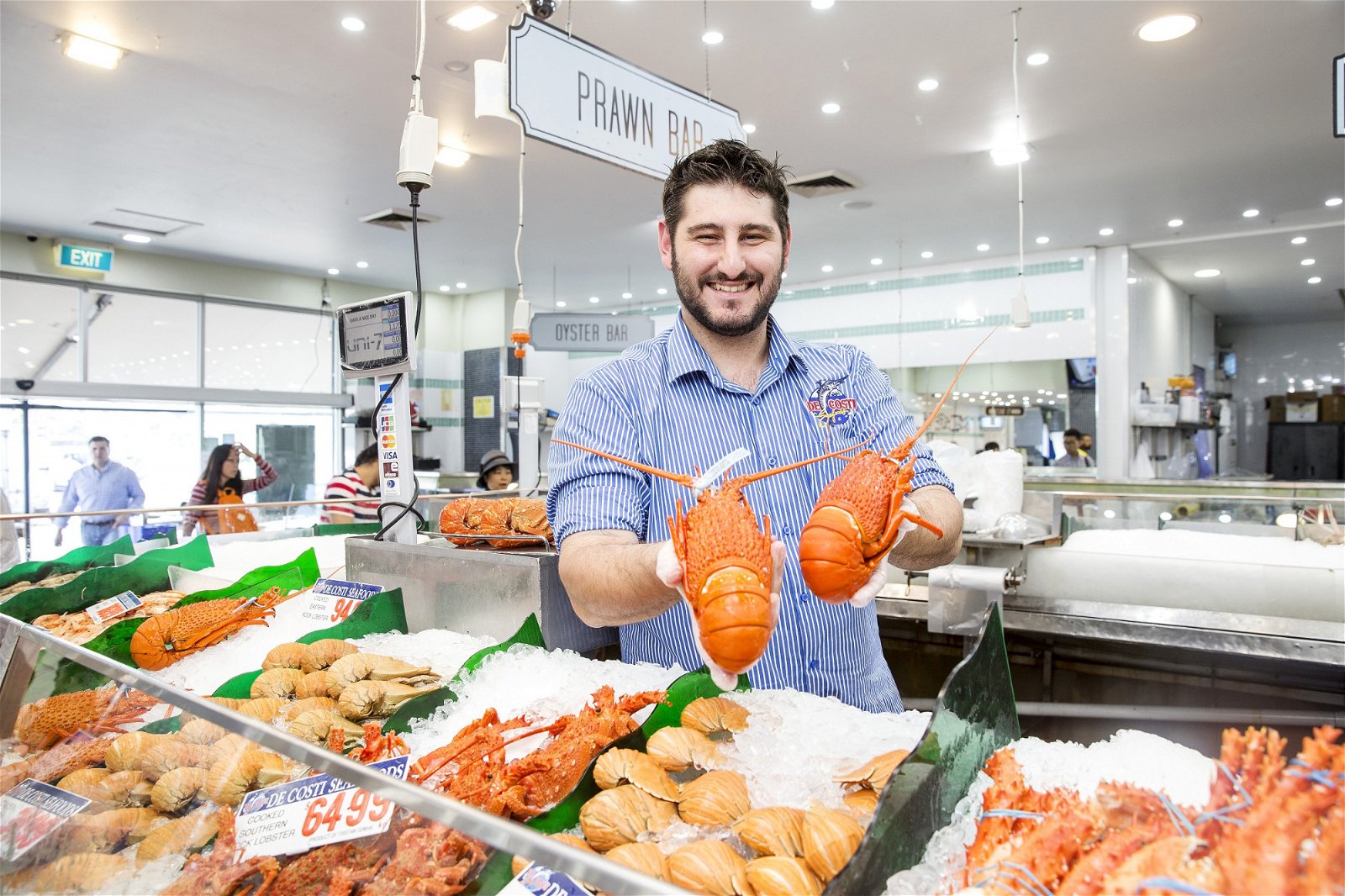悉尼鱼市场拥有各式各样令人垂延三尺的海产。