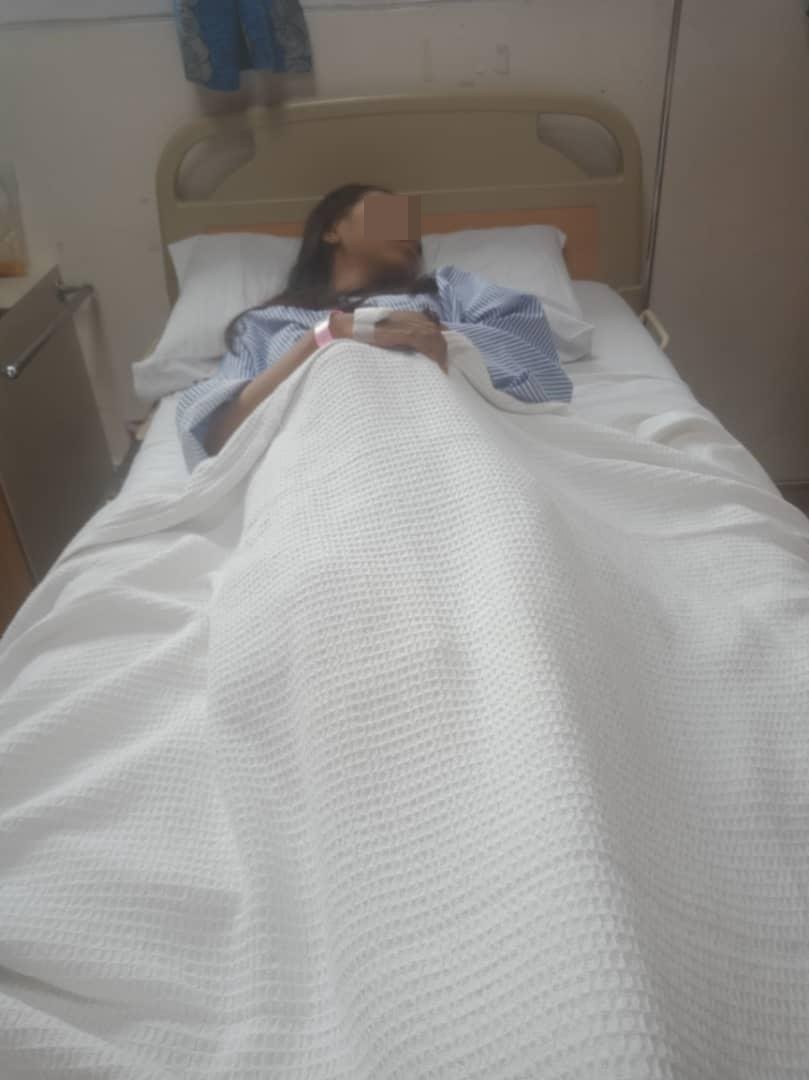 努莎蒂拉受空污侵害入院治疗，目前还在留院观察。