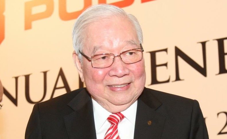 大众银行创办人兼荣誉主席郑鸿标。