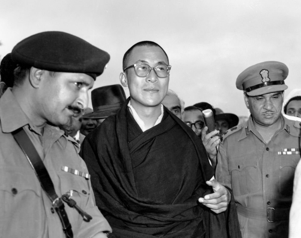 达赖喇嘛在1959年4月18日抵达印度。