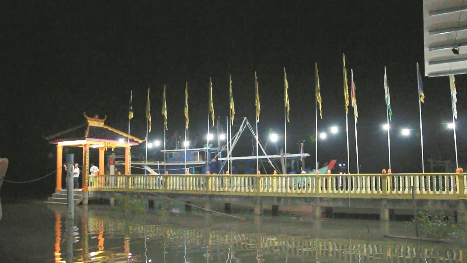 龙引斗母宫于2012年建设全马唯一一座九皇爷码头。