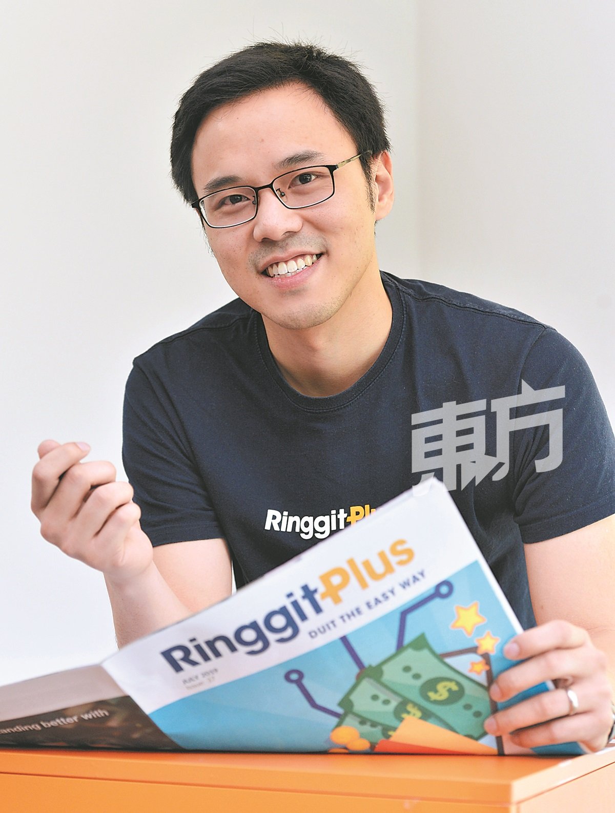 金融服务平台 RinggitPlus创办人兼总执行长廖为瀚：大部份国人的理财意识薄弱。（摄影：颜泉春）