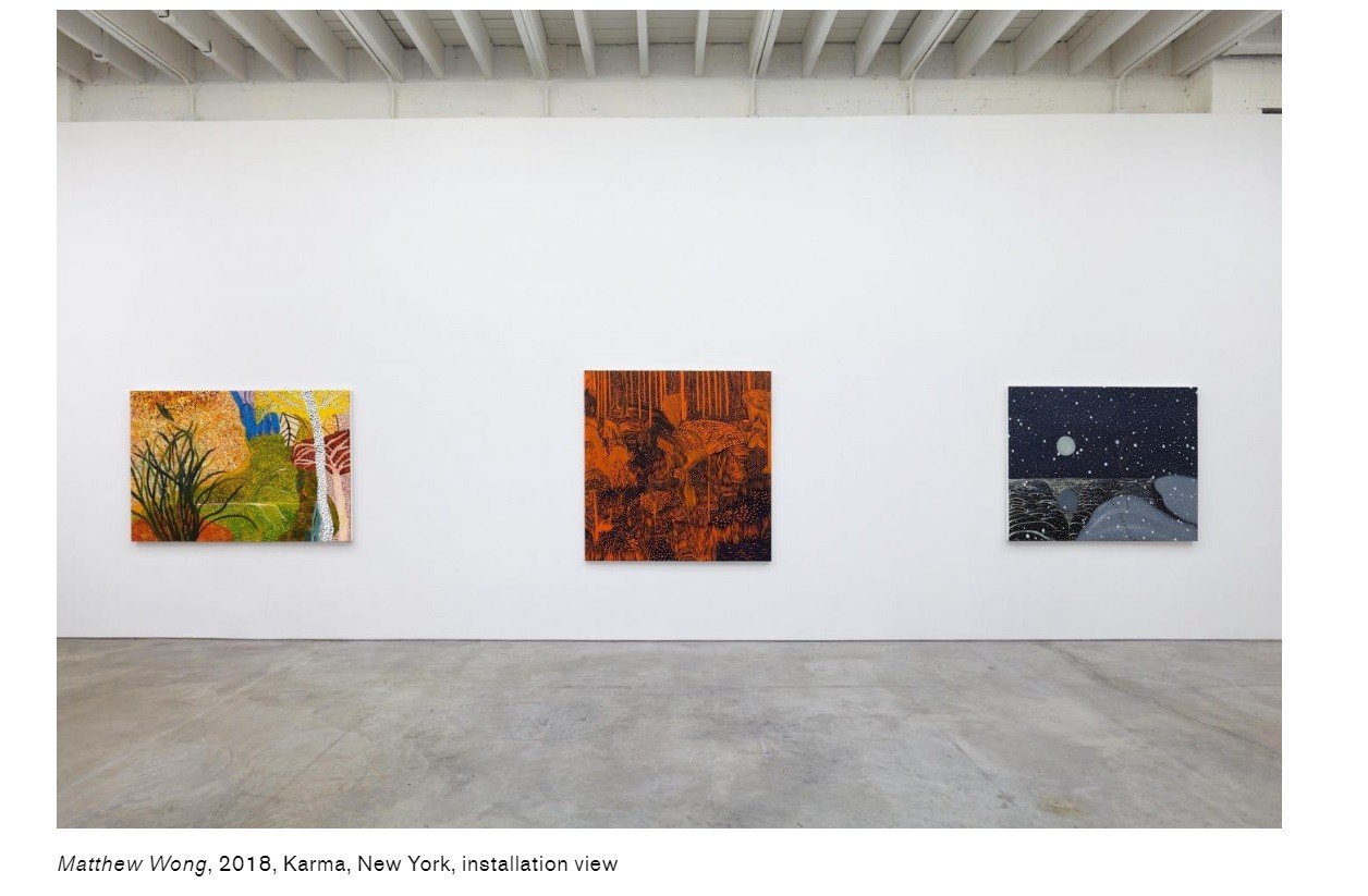 王俊杰首次在Karma艺廊的画展。