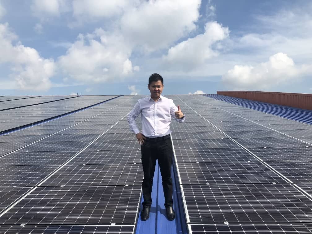 RGS目前是我国主要太阳能品牌之一，成功在大马站稳脚步，下一步就是冲出海外，开拓亚洲市场。（受访者提供）