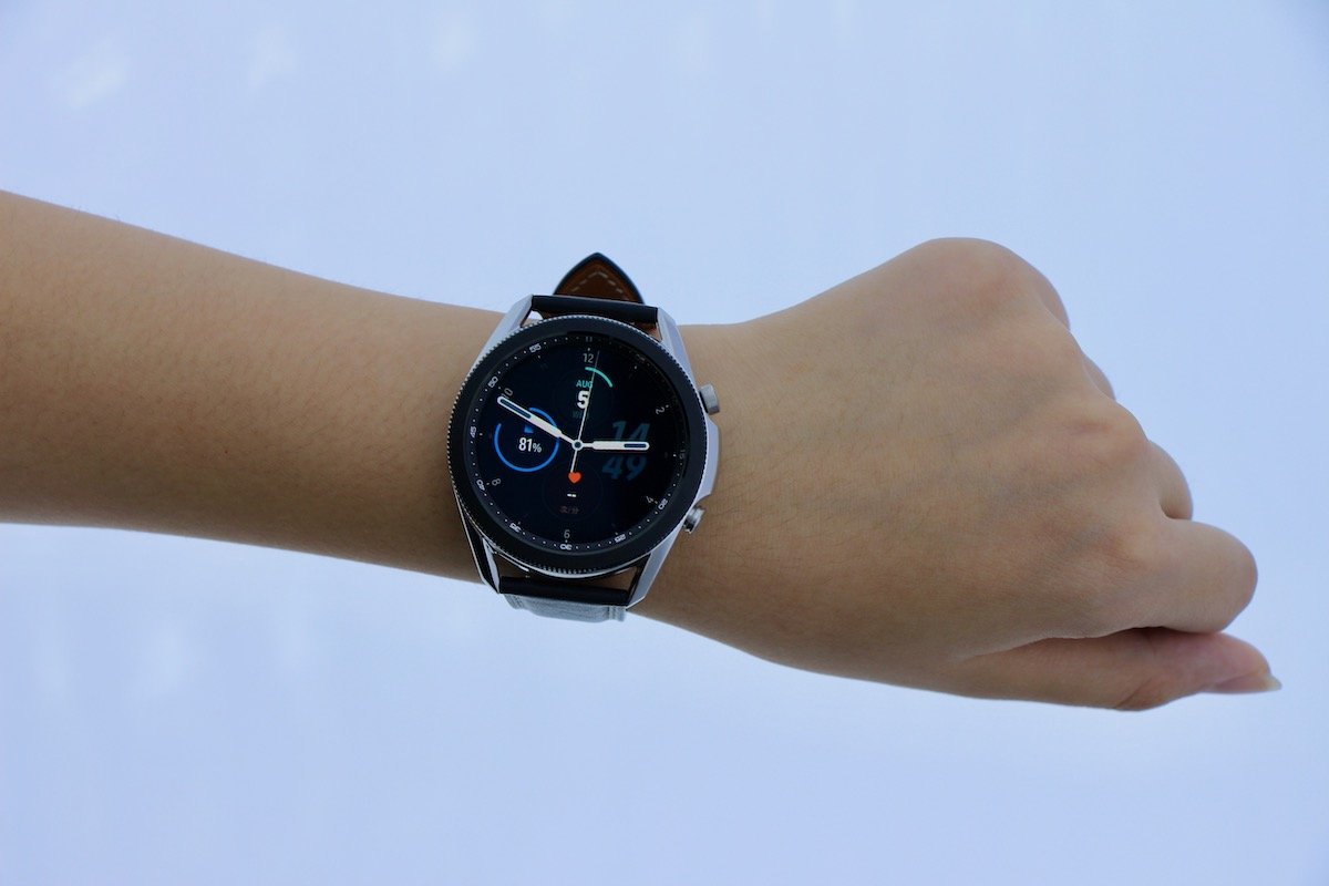 Galaxy Watch 3 智慧手表。（图取自《科技新报》）