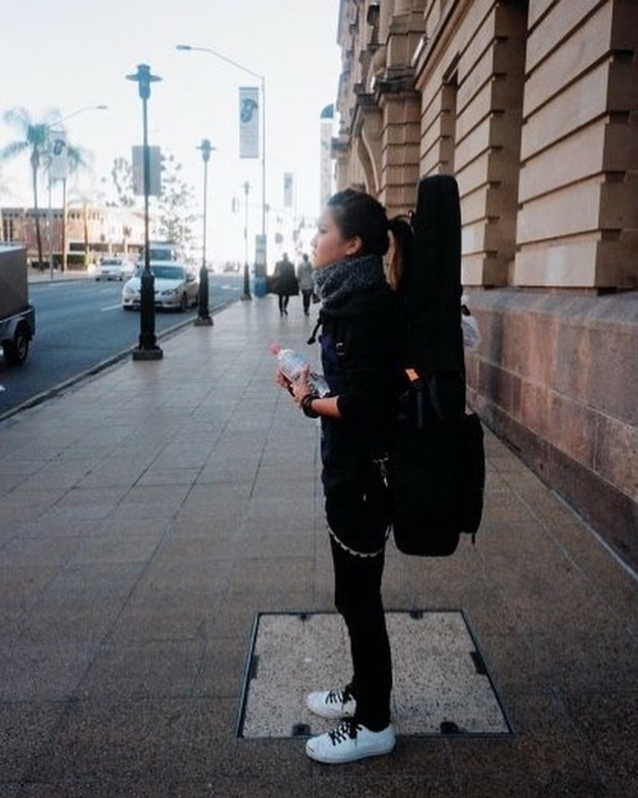 林二汶公开一张卢凯彤生前的照片。
