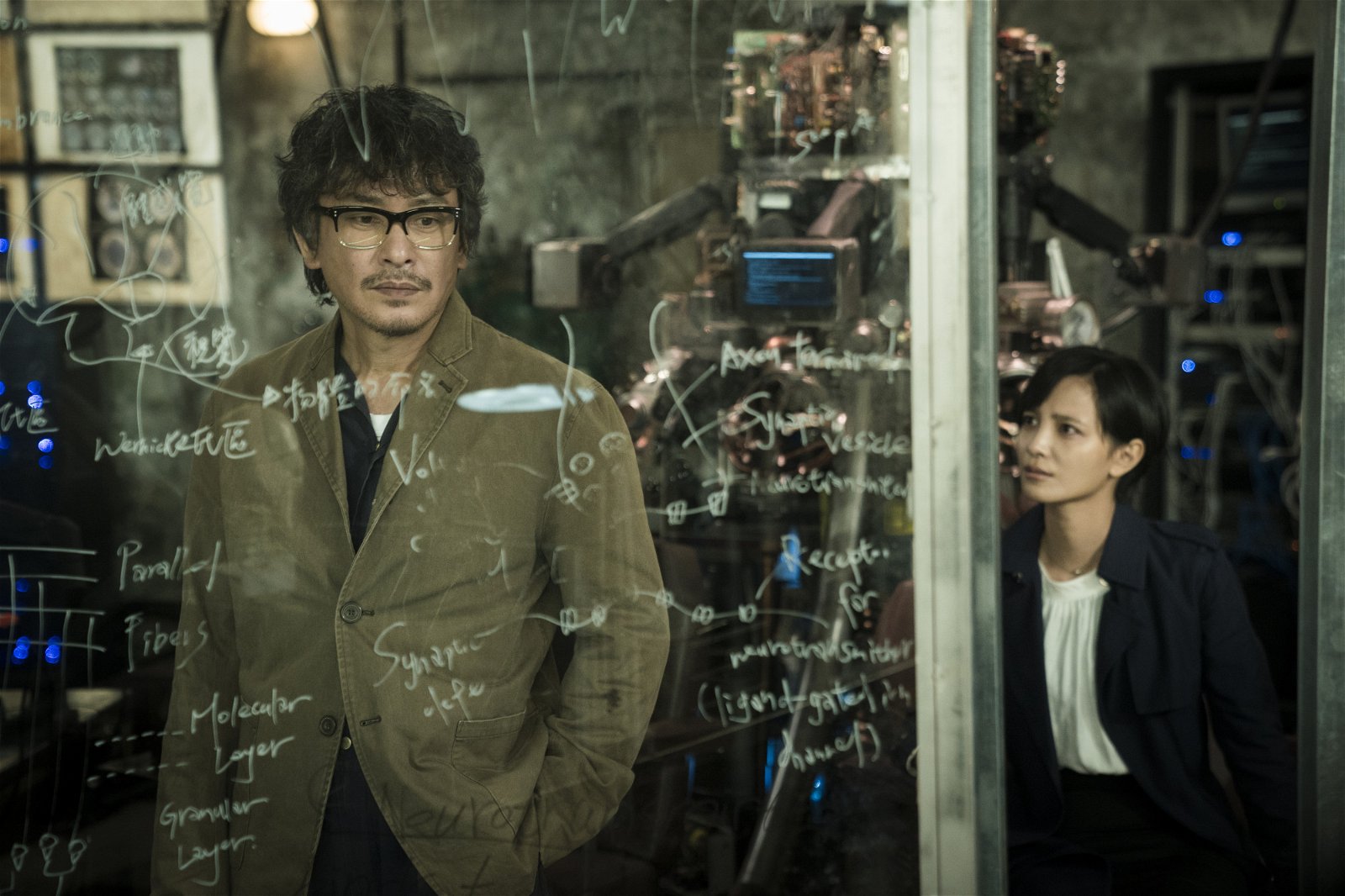 王识贤饰演的脑神经教授和吴子霏演的意念科学家两人在立场上对立，剧中的父女情也是剧情聚焦的地方。