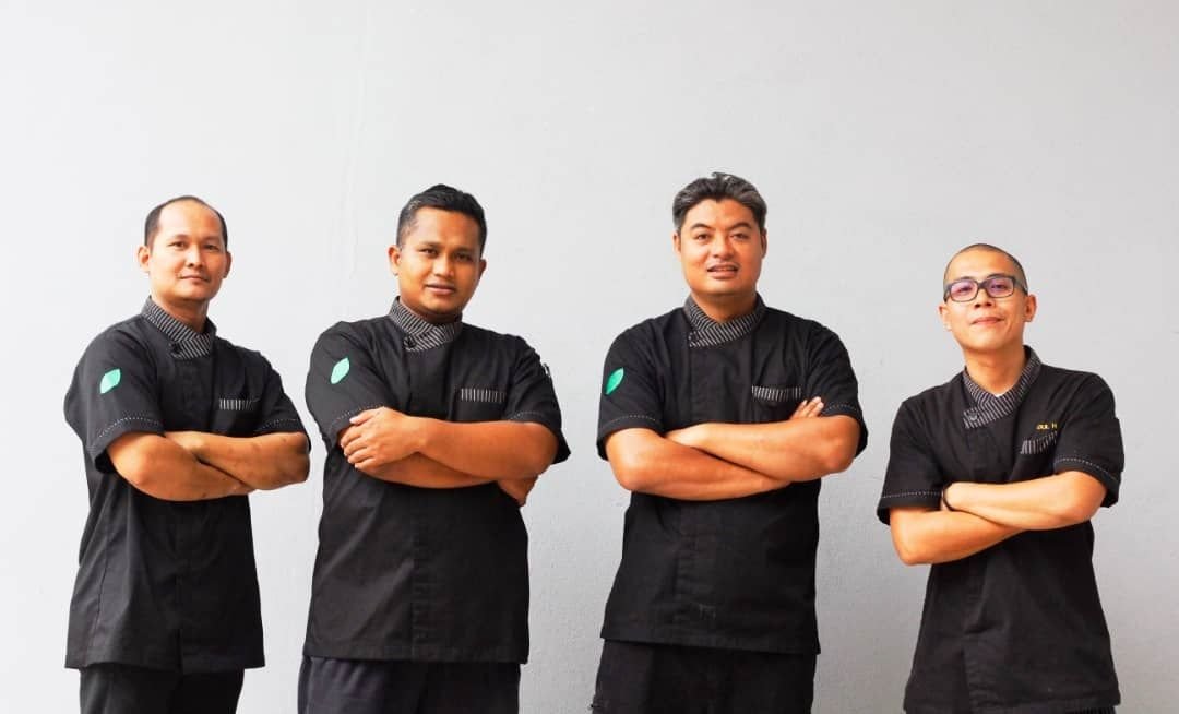 Dahmakan集专精于西餐、国内、泰式与法式等烹饪的五星大厨，左起为嘉玛鲁、利扎、沙礼尔以及杜尔。