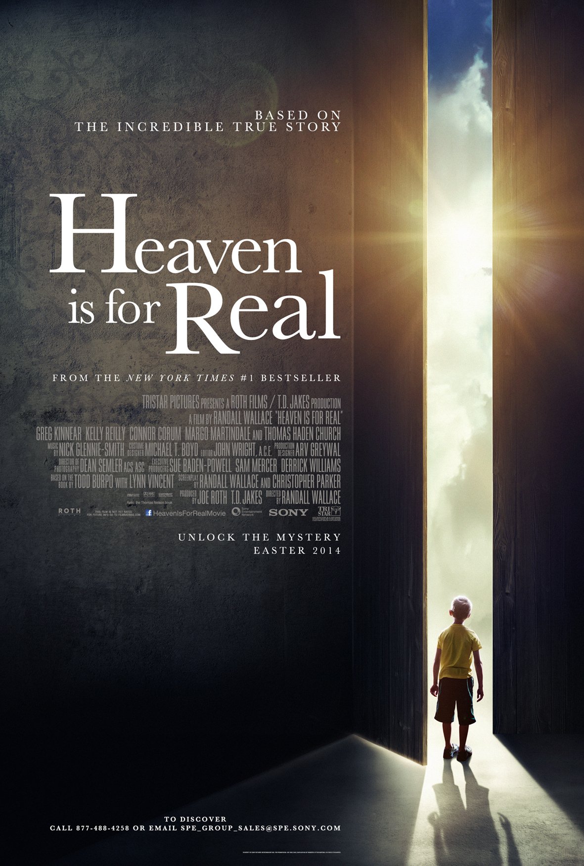 于2014年上映的电影——《真的有天堂》便是描述美国未满4岁的寇顿（Colton Burpo）手术濒死往返天堂的真实故事。
