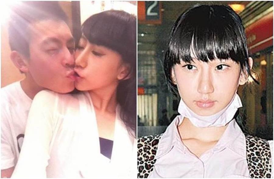 谢芷蕙8年前因和陈冠希舌吻照声名大噪。（图取自东网）