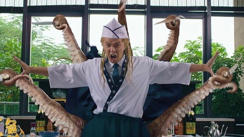 罗志祥在《美人鱼》中饰演八爪鱼，谁也没想到可以成为日后被嘲笑的话题。