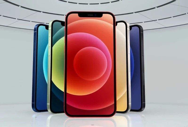 iPhone 12共推出5种颜色。