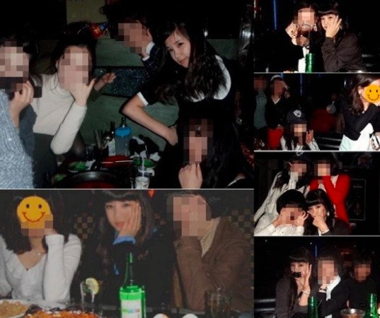 受害者气愤公开公开初珑于17岁时，参加友人聚会的私下照片，桌上堆满酒瓶，初珑未成年饮酒的照片流出后，令粉丝震惊不已。