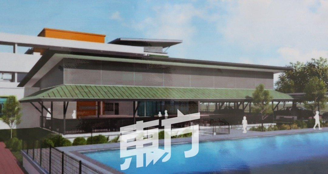 双威集团计划在谢华华小兴建游泳池，惟该项建议还需获得教育部的批准。（摄影：刘维杰）