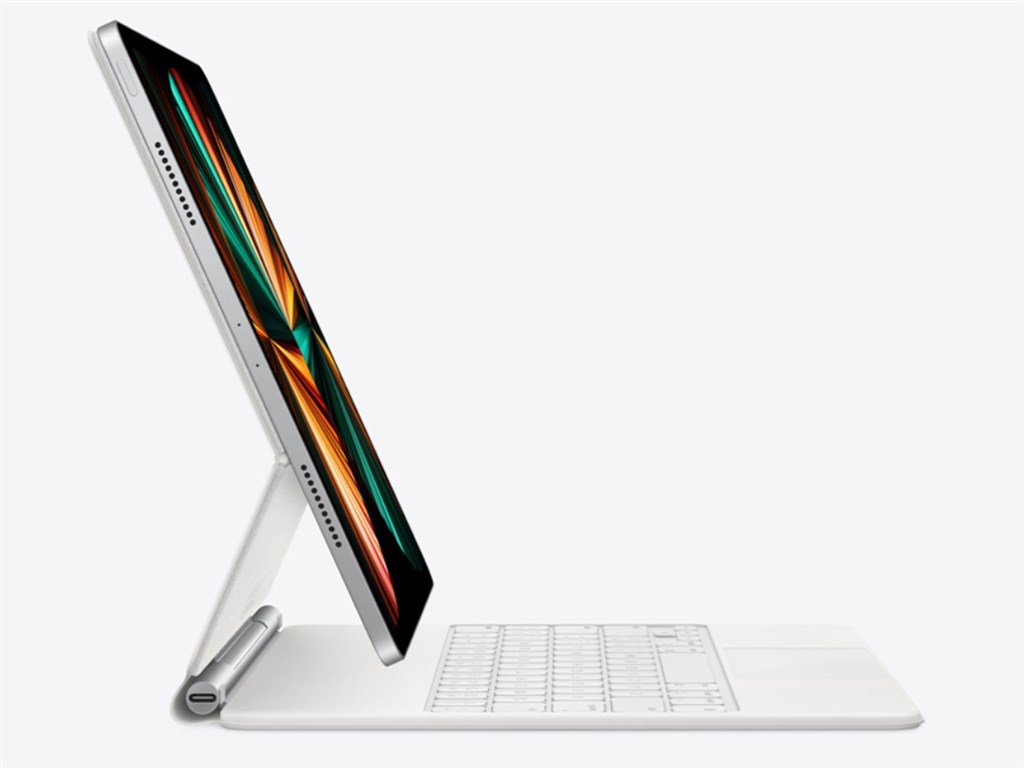 苹果公司20日推出搭载自家晶片M1的平板电脑iPad Pro。（图取自Apple官网）