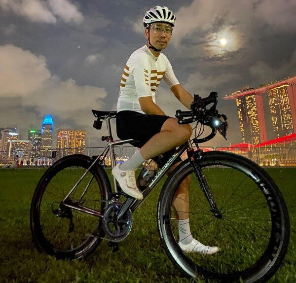 王志明和2名经历相同的友人创办名为Break The Cycle的脚车骑士兴趣组织，希望通过骑脚车，促使前囚犯可以相互勉励。（受访者提供）