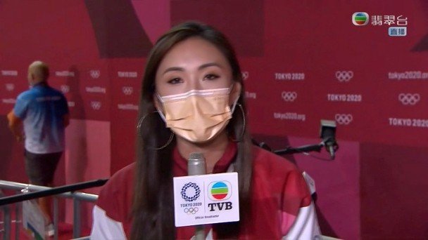 陈约临在东京奥运访问张家朗夺金的失态举止遭网民洗版式狂轰。