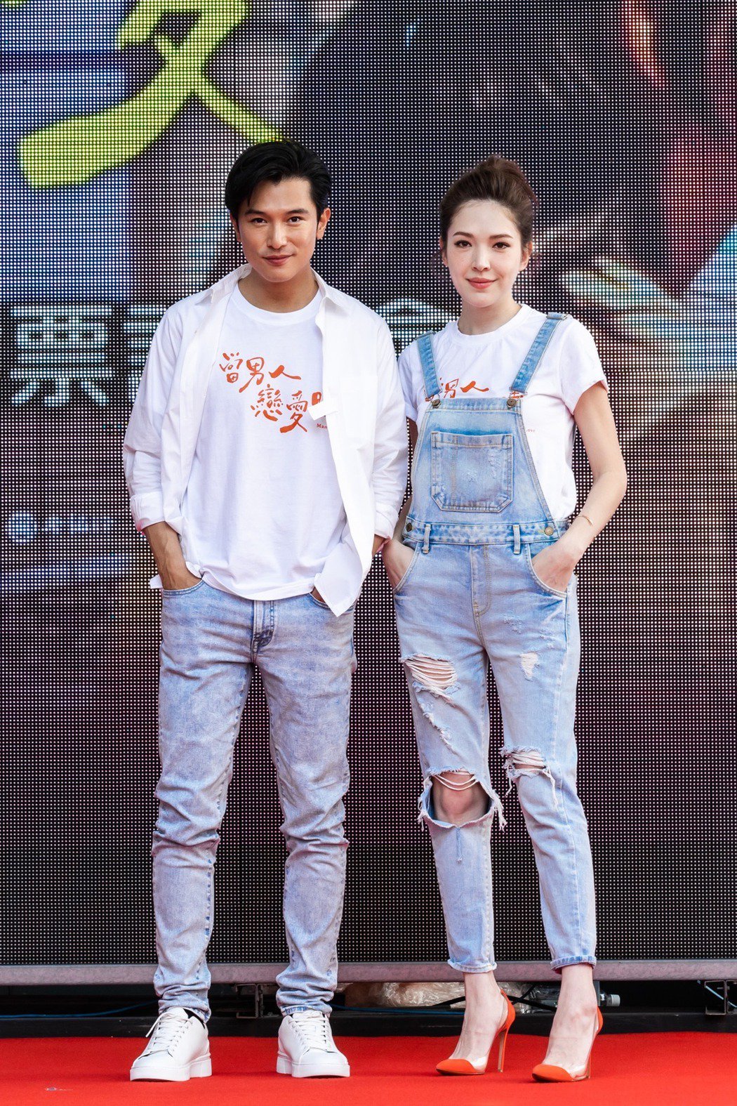 许玮甯和邱泽出席电影活动，首度开腔回应和刘又年的话题。
