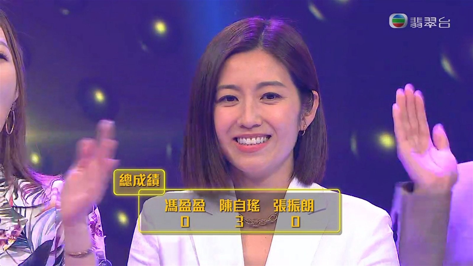 陈自瑶夺3票成为总冠军。