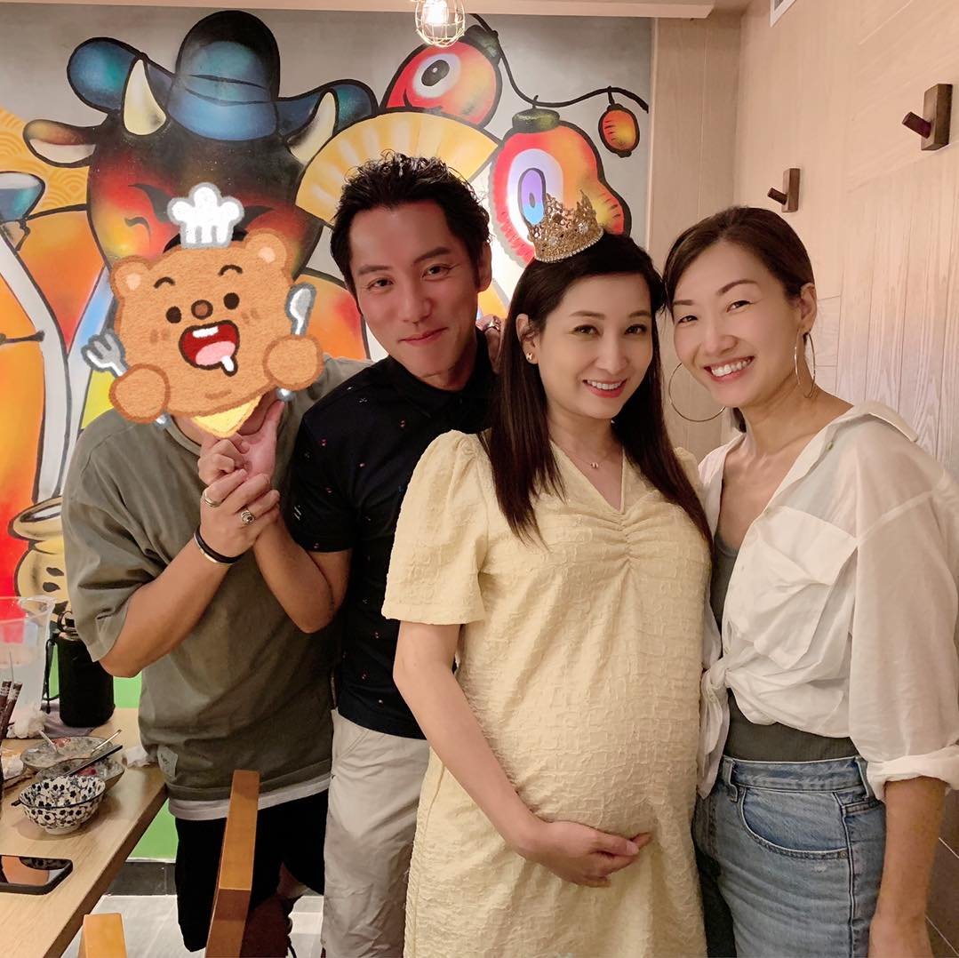 张颕康和麦雅致即将在10月迎来第三个宝宝。