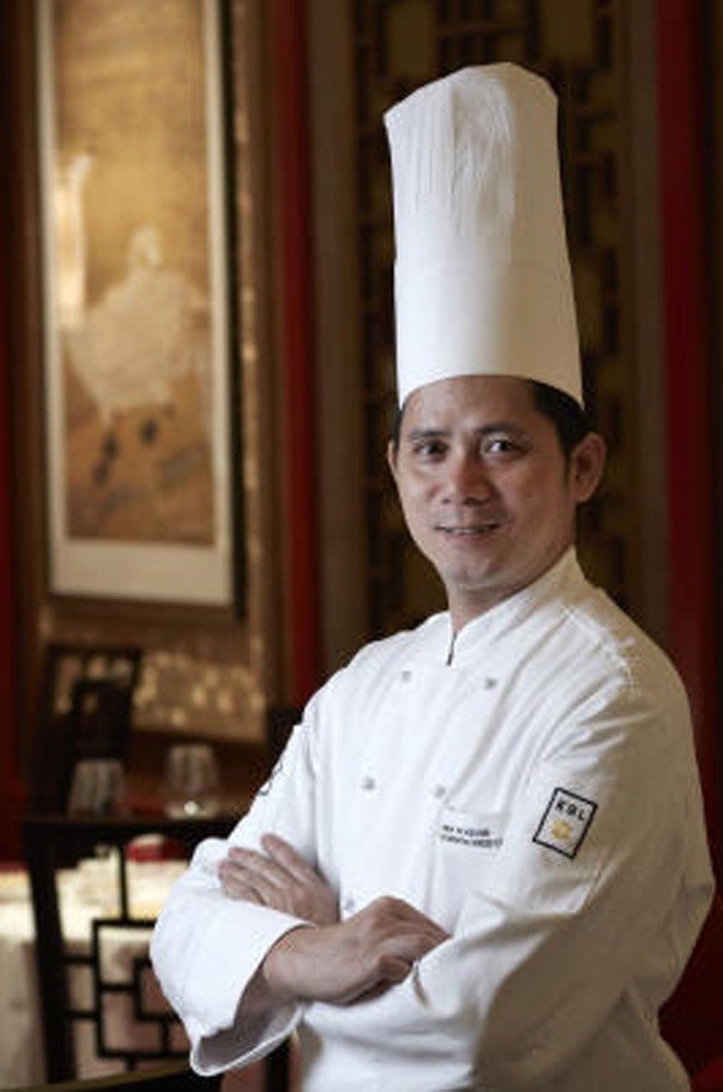 莫杰强生前在新加坡香格里拉大酒店香宫行政总厨。（档案照）