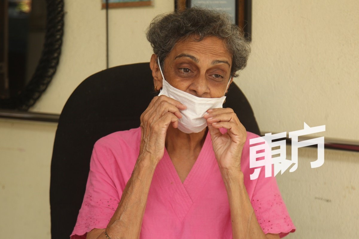 75岁的玛丽，患病前经常会随著教会团队到安老中心、孤儿院给予帮忙。