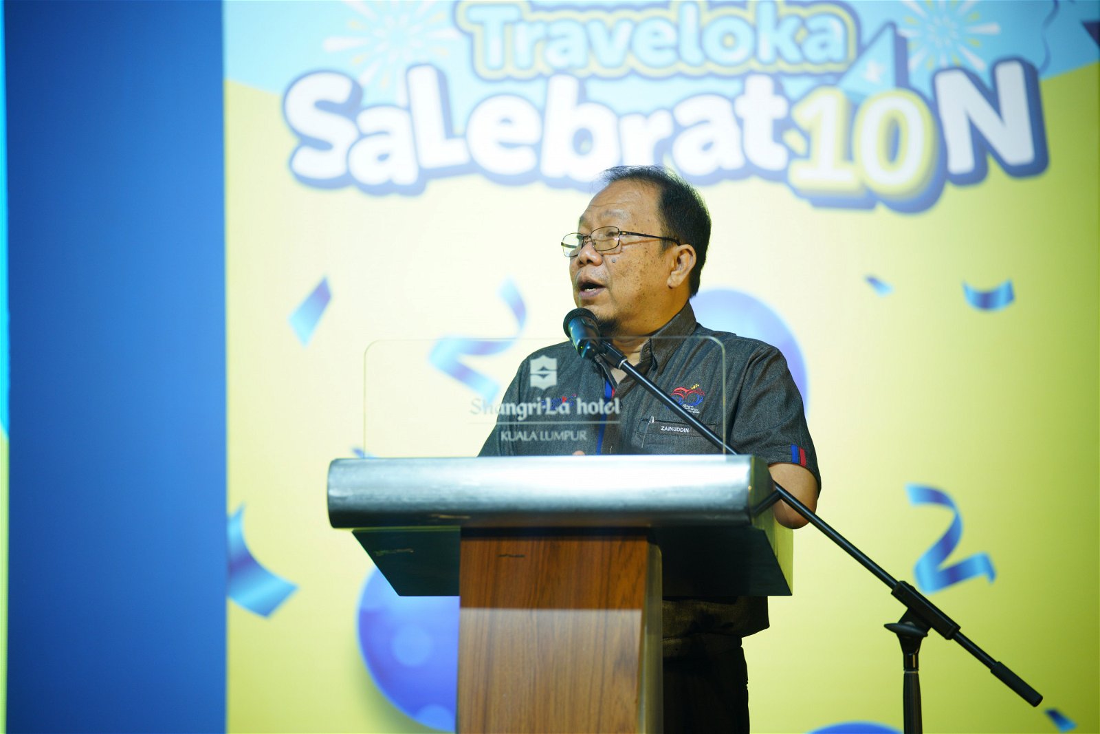 马来西亚旅游局局长再努丁（Zainuddin Abdul Wahab）。