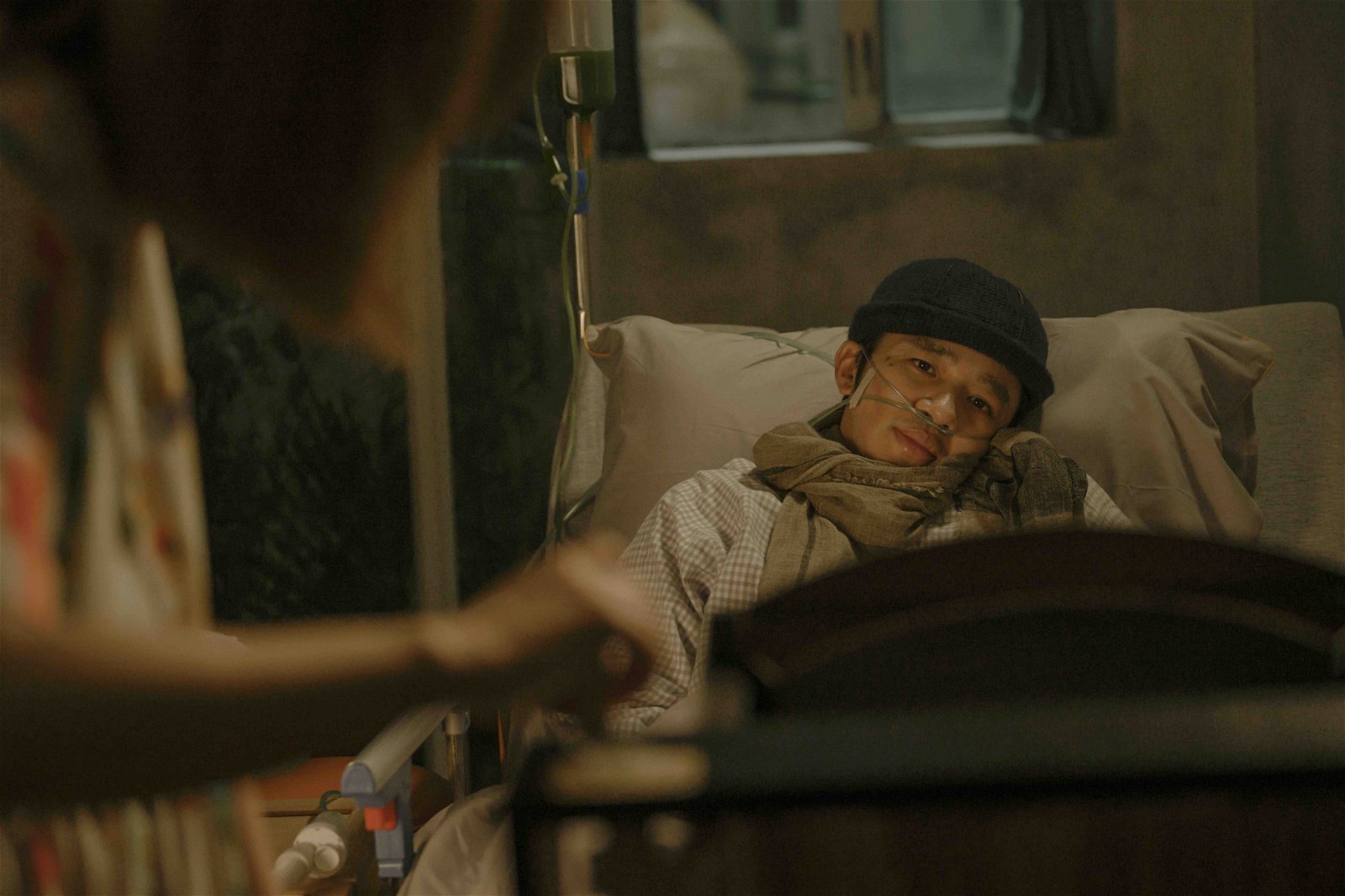 王祖蓝饰演患有渐冻症的病患。