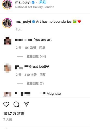 虽然MS PUYI 自认是艺术，身分是艺术家，但当地人却认为她的行为只有“不尊重”能形容，引来网民两极评论。
