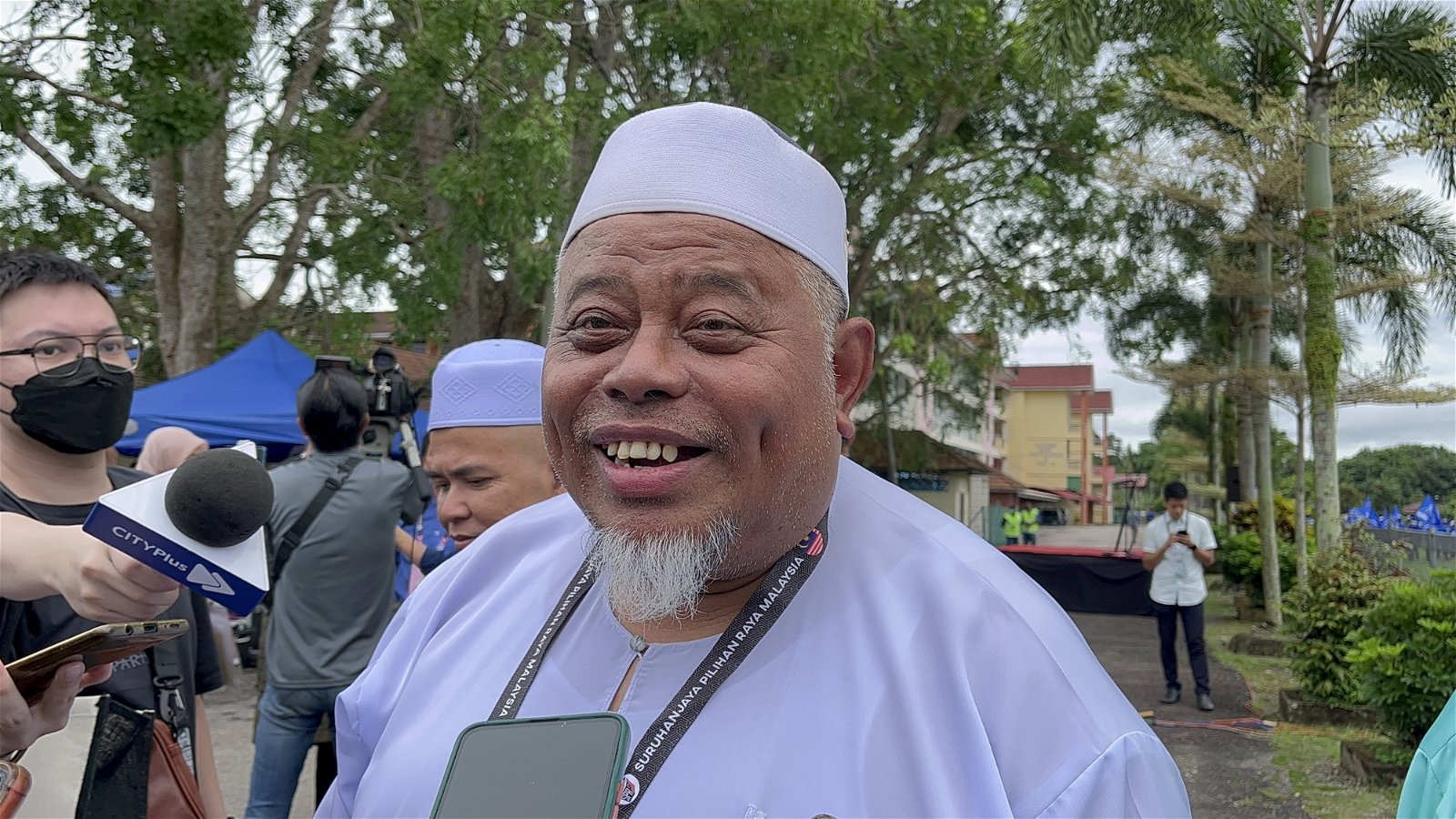 国盟伊斯兰党麻坡国席候选人阿都拉胡申。