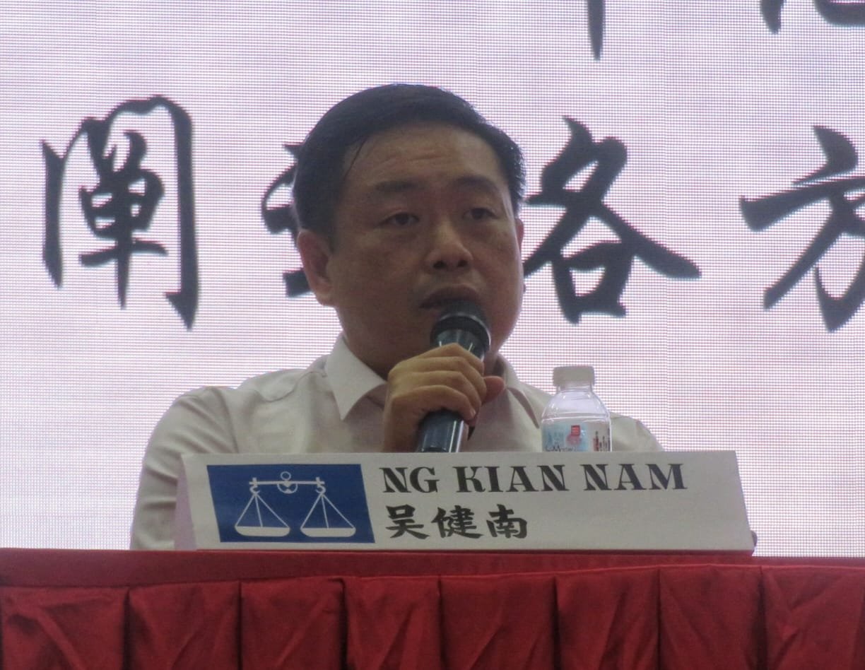 吴健南不认同选后结盟，一旦没有达到共同理念及方向，将会导致政变。