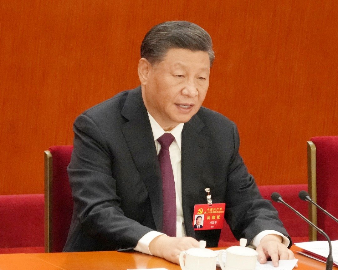中国共产党第二十次全国代表大会本月22日闭幕，中共中央总书记习近平主持大会并发表重要讲话。（图取自中新社）