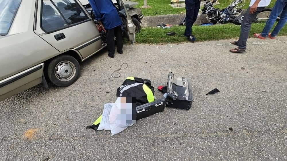 警方初步调查发现，轿车司机疏忽驾驶是此次车祸的导因。（图取自网络）
