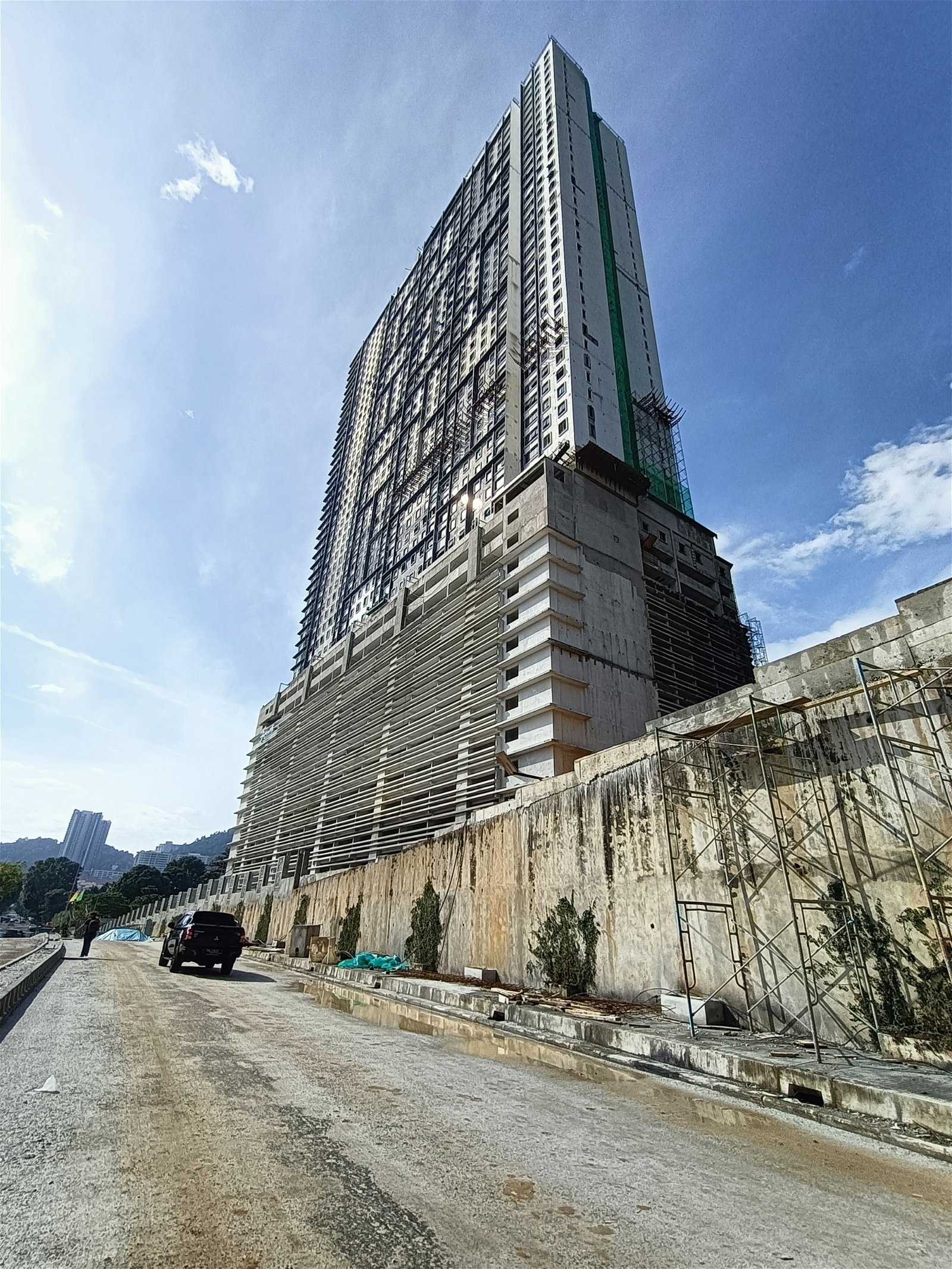 丹绒武雅Granito可负担房屋计划工程已完成80%，预计将于今年第三季度杪或第四季度初完工。