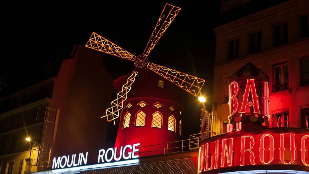 巴黎数一数二著名的地标红磨坊。（图：Pixabay）