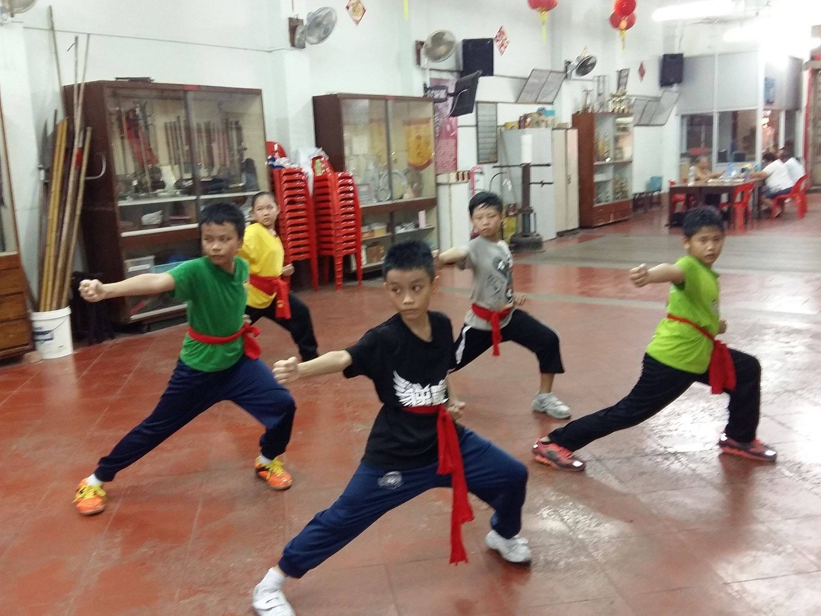 马六甲潮州会馆洪拳少年武术班旨在发扬武术文化。（照片由受访者提供）