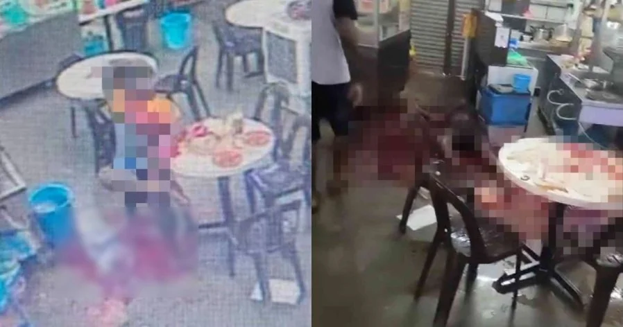 31岁印裔男子遭2名凶徒追砍，在咖啡店内毙命。