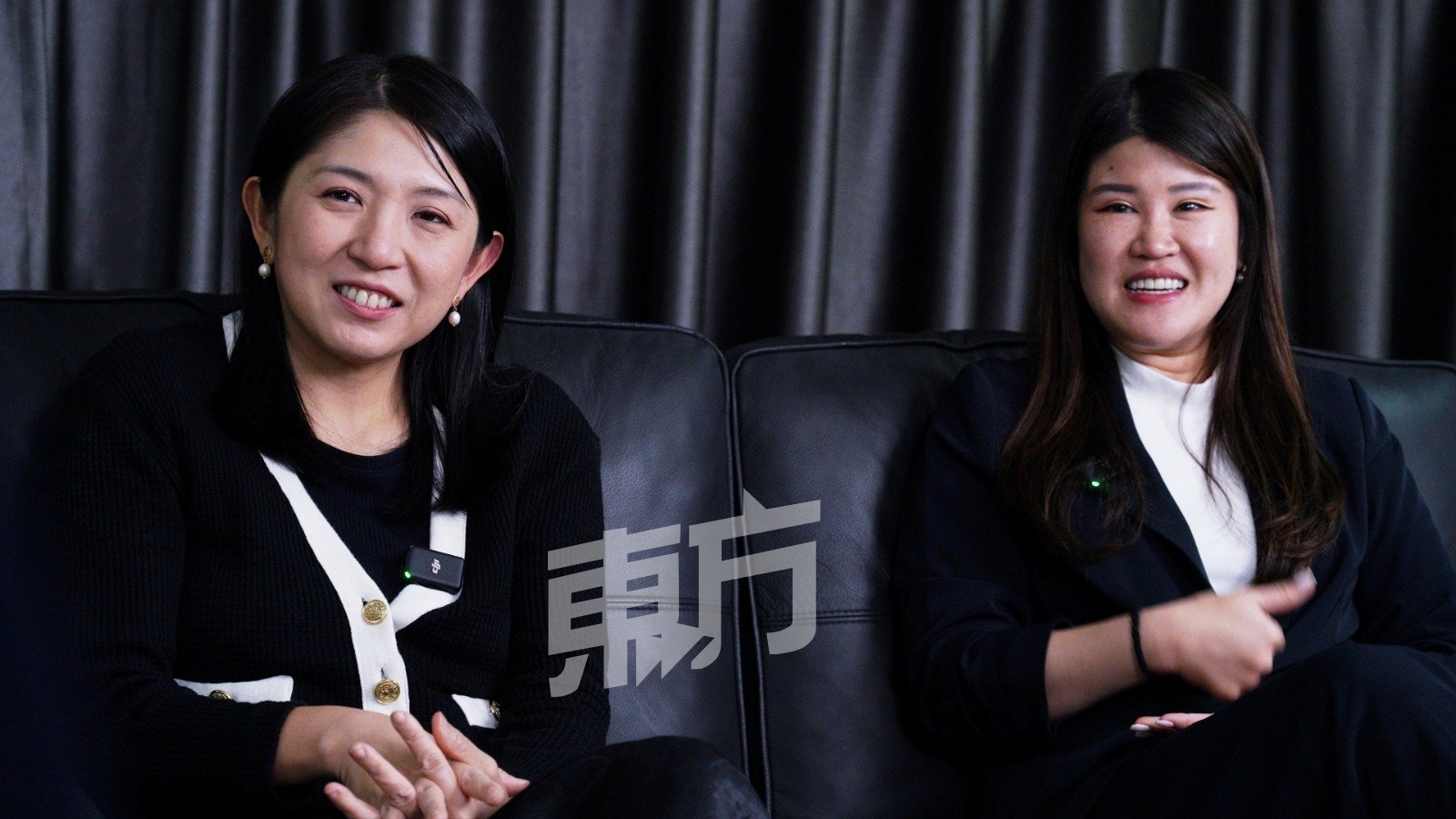 杨美盈（左）与黄诗怡接受《东方日报》访问，来一场三八妇女节“知性对话”， 谈及东西马所关注的女性课题。