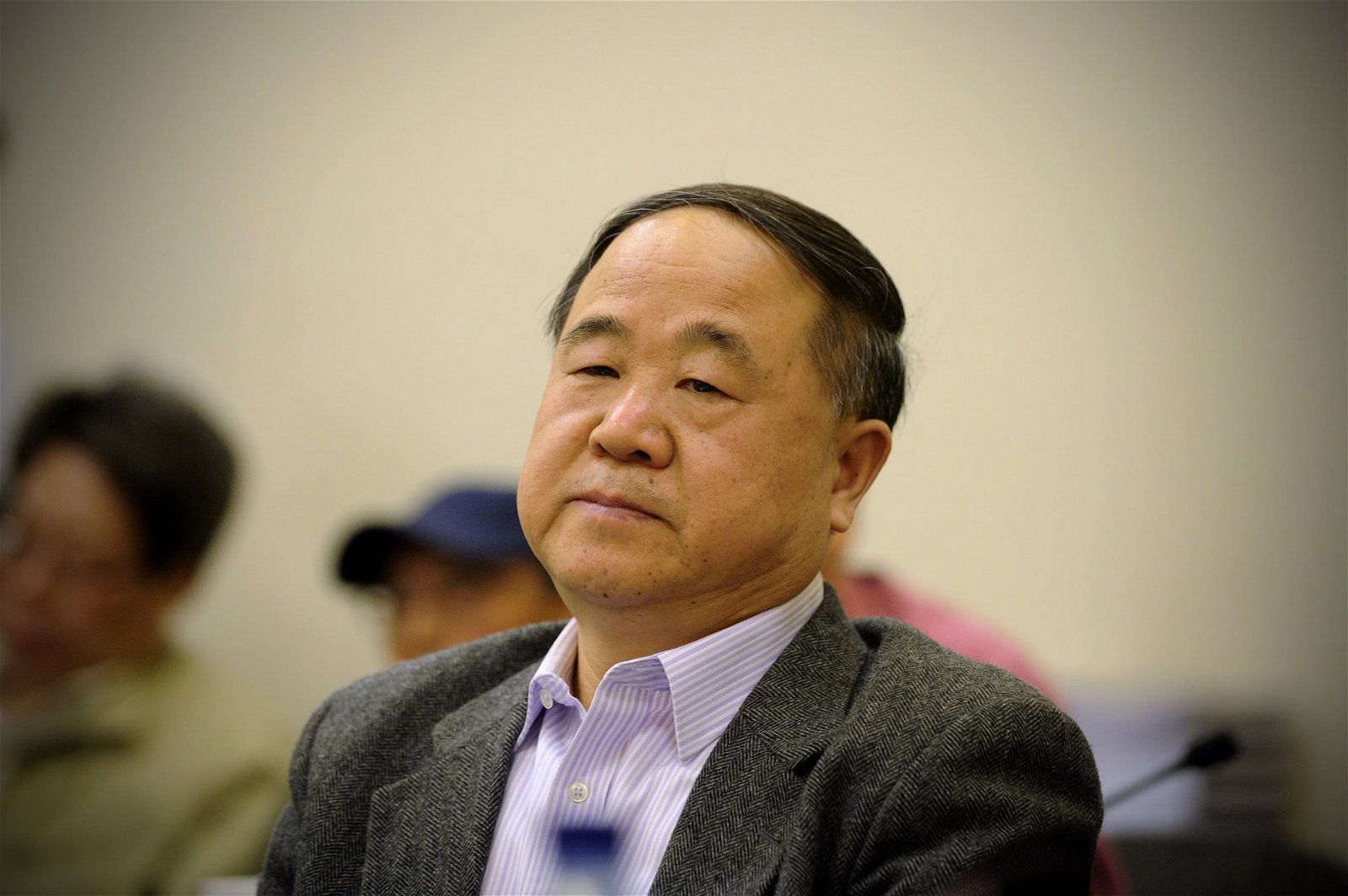 曾被誉为“中国的骄傲”的诺贝尔文学奖得主莫言，现在成了民族主义者出征的对象。（图取自法新社）