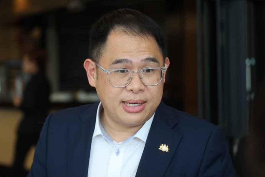 柔州卫生与环境行政议员林添顺。