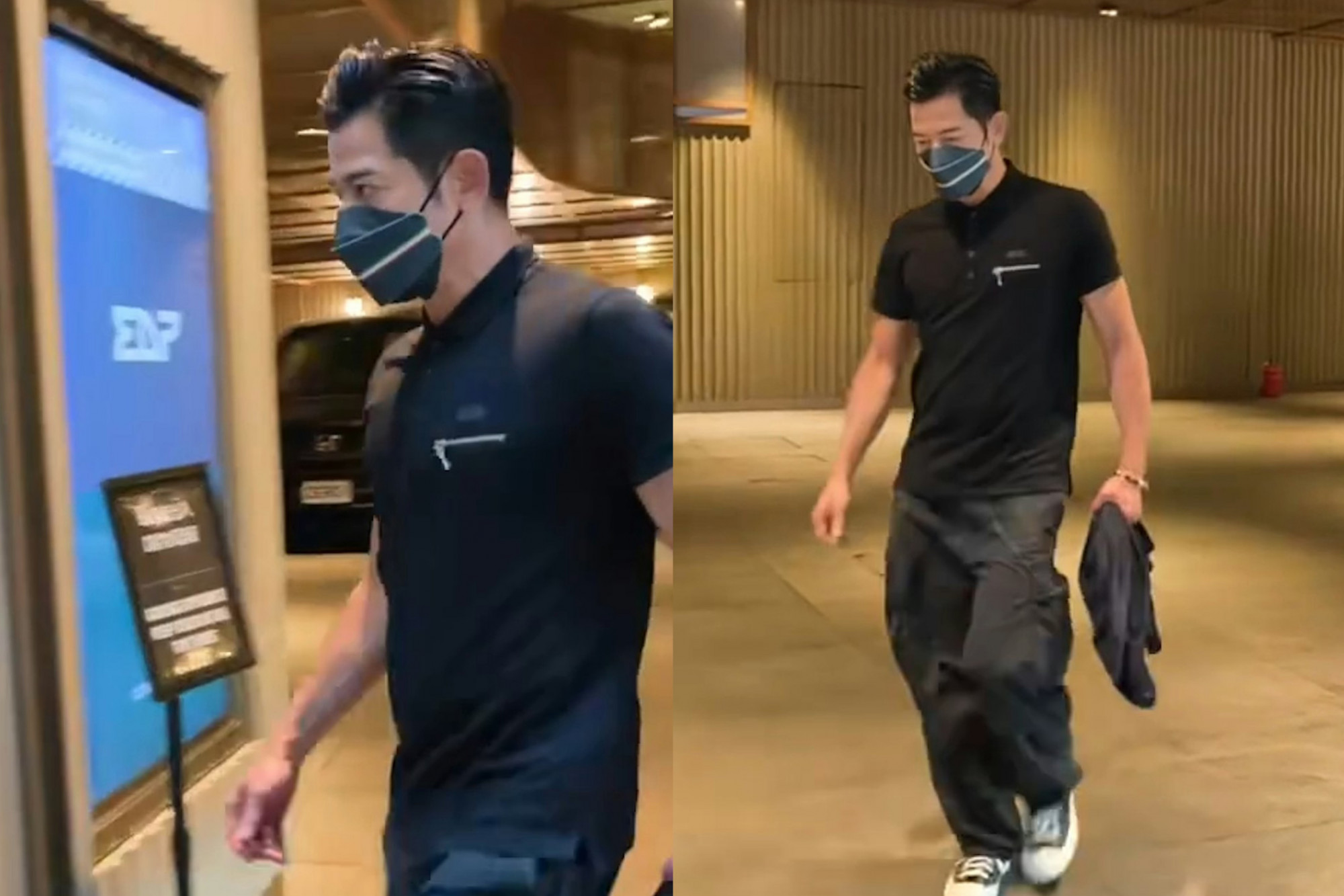 60岁郭富城身形依旧很Fit。