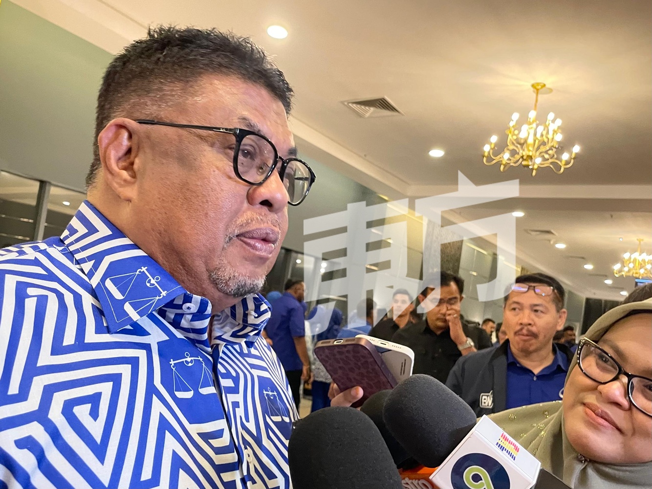 阿都拉勿感谢党委任他为甲州选举竞选主任。