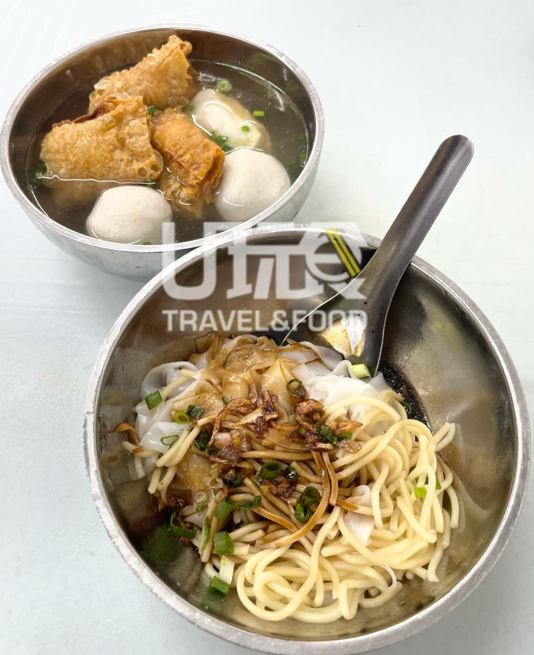 一碗富含浓厚“客家人情味”的酿豆腐和粉面，是甲州老饕客的心中古早味道。